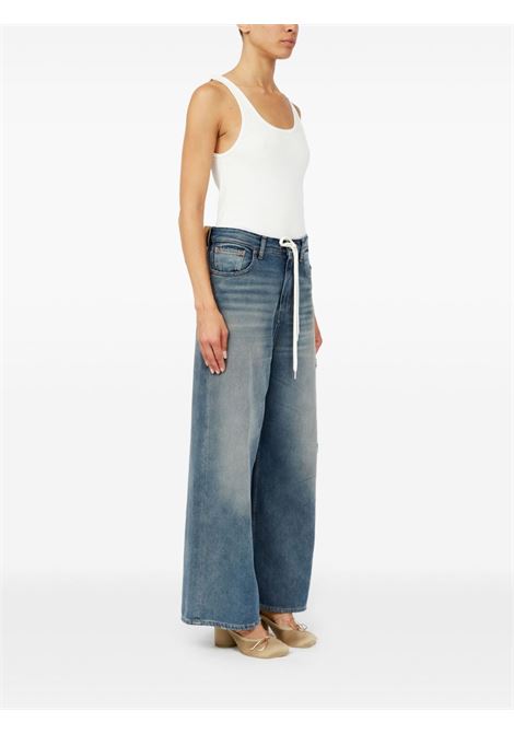 jeans con coulisse donna blu MM6 MAISON MARGIELA | S52LA0246 M30017994